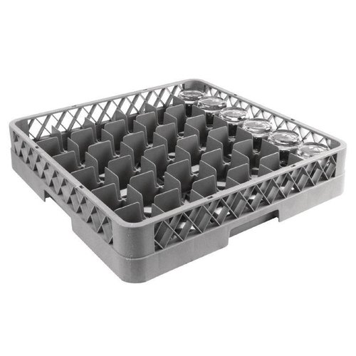  Vogue Spülmaschinenkorb 50x50 cm für Gläser | 36 Gläser 