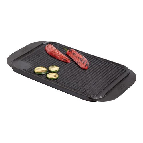  HorecaTraders Double sided grill plate | Cast iron 