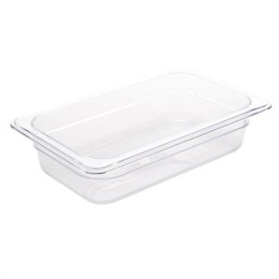 Kunststoff Gastronorm 1/4 | 3 Größen transparent