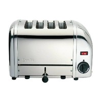 Broodtoaster RVS | 4 sneden