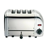 Grille-pain en acier inoxydable | 4 tranches