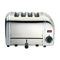 Toaster stainless steel | 4 cuts