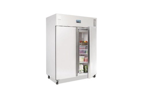  Polar Koelkast | RVS | zwenkwielen | 1300 Liter 