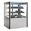 Polar Multi Refrigerated Display/Showcase | stainless steel | 300 liters