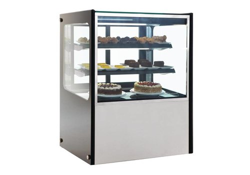  Polar Multi Gekoelde Display/Vitrine | RVS | 300 Liter 