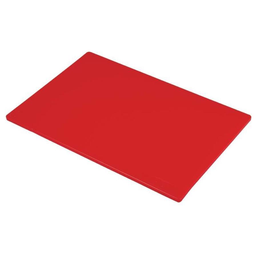 Planche à découper en plastique 450x300x12mm | 6 couleurs
