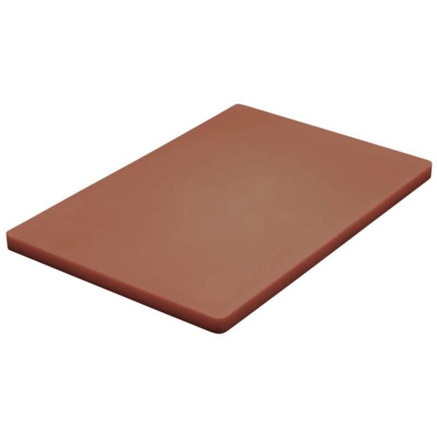 Planche à découper en plastique | 450x300x20mm | 6 couleurs