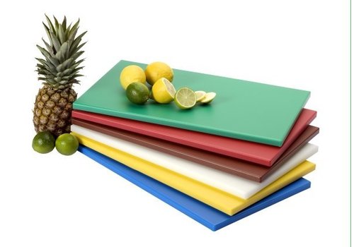  Saro Planche à découper en polyéthylène | 6 couleurs 