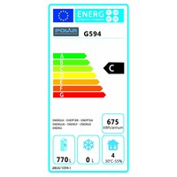 Réfrigérateur de restauration | acier inoxydable | 2 portes | 1200L | G594