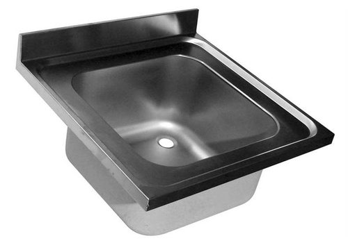  HorecaTraders Stainless steel sink top | 70x70cm 