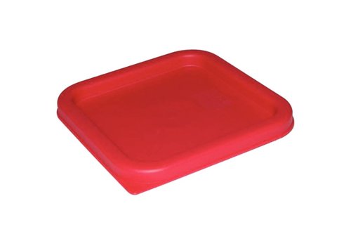  Olympia Red Square Lid | 3 Sizes 