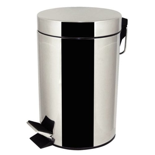 Stainless steel waste bins