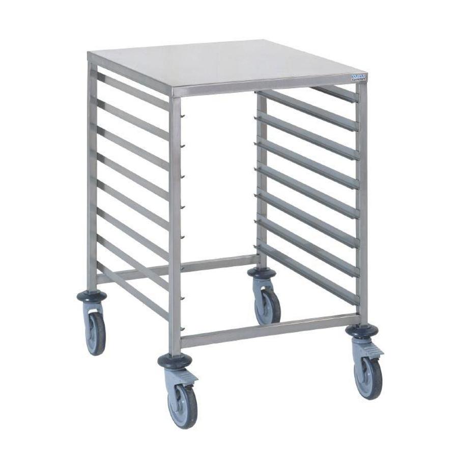Shelf trolley 8 x GN 2/1 | 65 x 53 cm