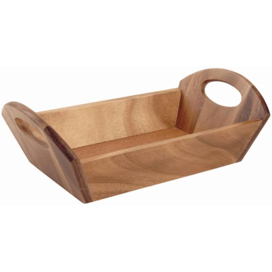 Bol à pain en bois d'acacia