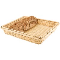 Bread basket light brown for buffet | 6 formats