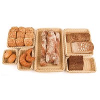 Bread basket light brown for buffet | 6 sizes