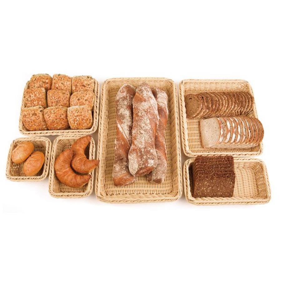 Bread basket light brown for buffet | 6 formats