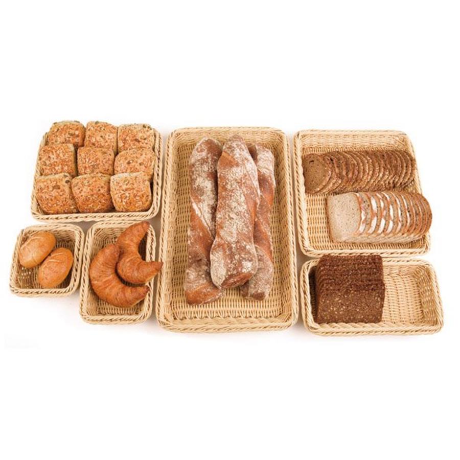 Bread basket light brown for buffet | 6 sizes