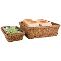 Bread basket brown for buffet | 6 formats