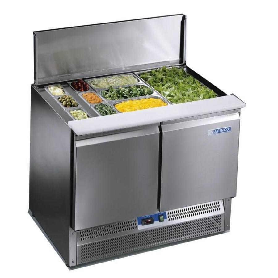 Saladette Werkbank mit 2 Türen | Premium Qualität