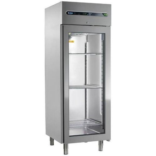  Afinox Commercial refrigerator with glass door 700 liters 73x84x209cm 