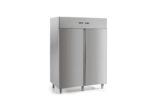  Afinox Congélateur commercial à 2 portes | 1400 litres | 146x80x209 cm 