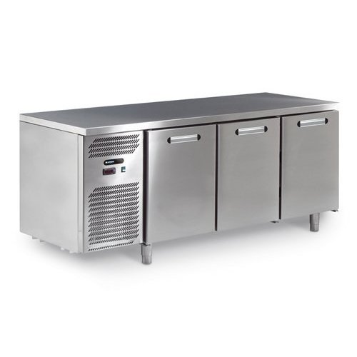  Afinox Forced Cooling Workbench | stainless steel 3 doors | 172 x 60 x 85 cm 