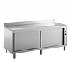 Combisteel Plate warming cabinet With splash guard | 140x70x85 cm (wxdxh)