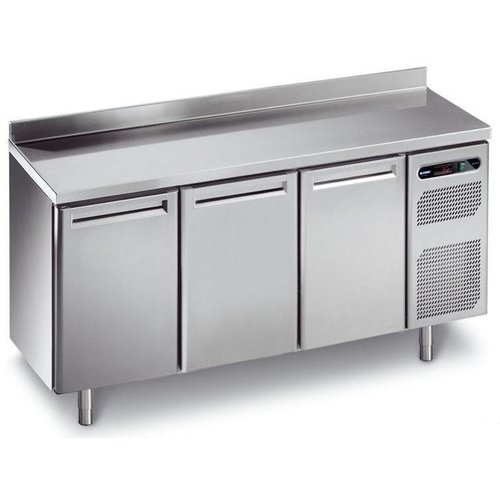  Afinox Forced Freezer Workbench | 3 doors | 182x70x90cm 