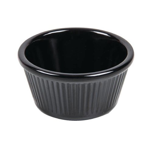  HorecaTraders Black ramekin bowl | 2 Formats 