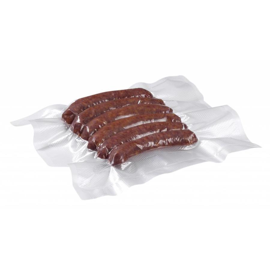 Sacs sous vide nervurés sur un côté | 3 formats