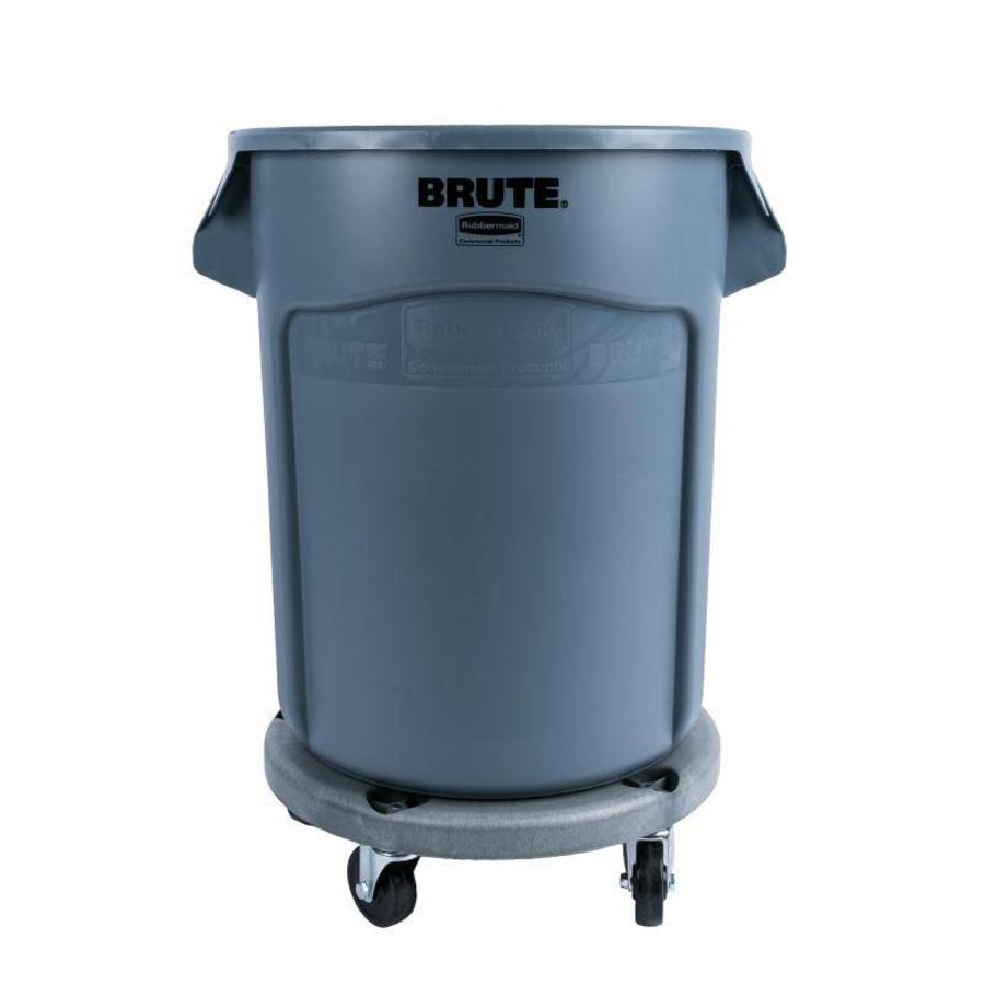 Round Waste Container Grey | 3 Dimensions