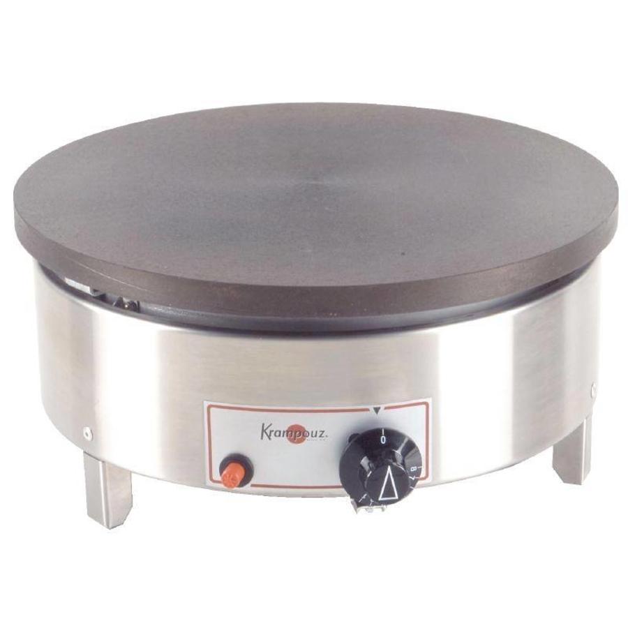 Crêpière au gaz propane | Ø40cm | y compris l'épandeur et la spatule