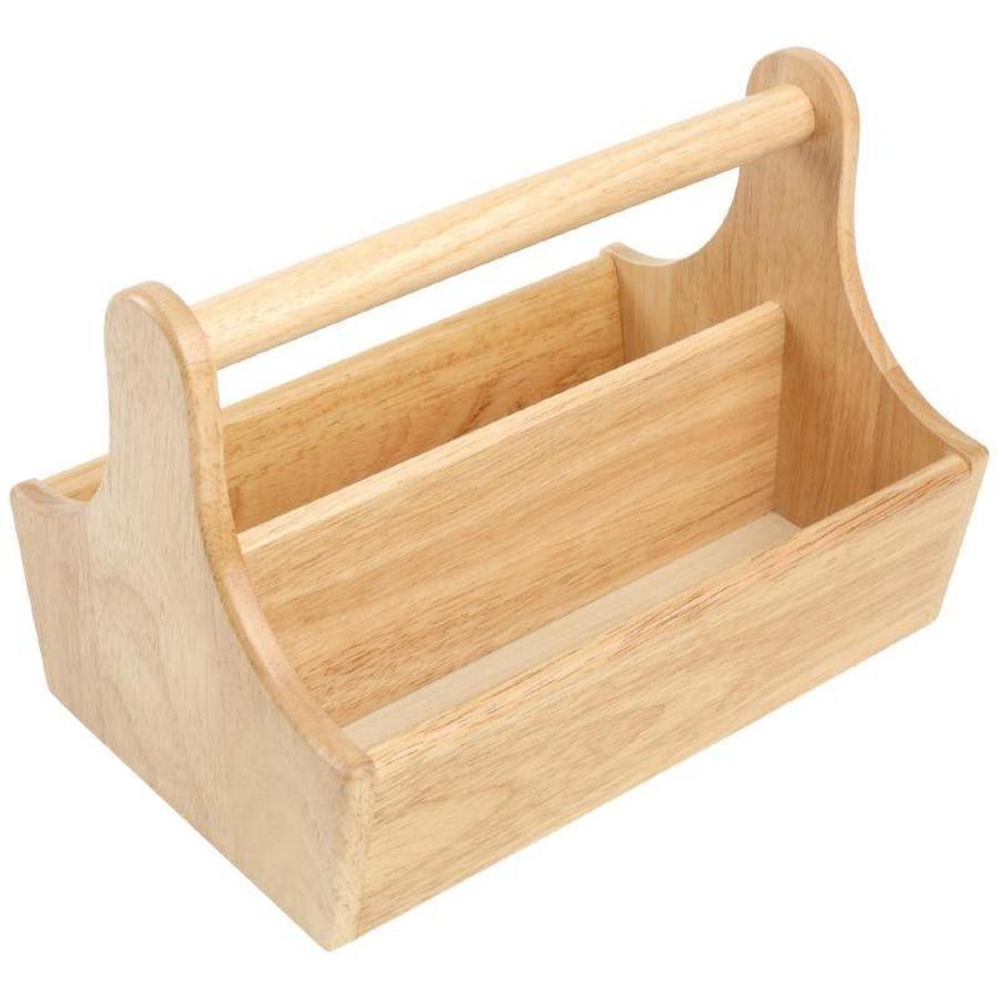 Acacia Wooden Present Basket | 18x25x18cm