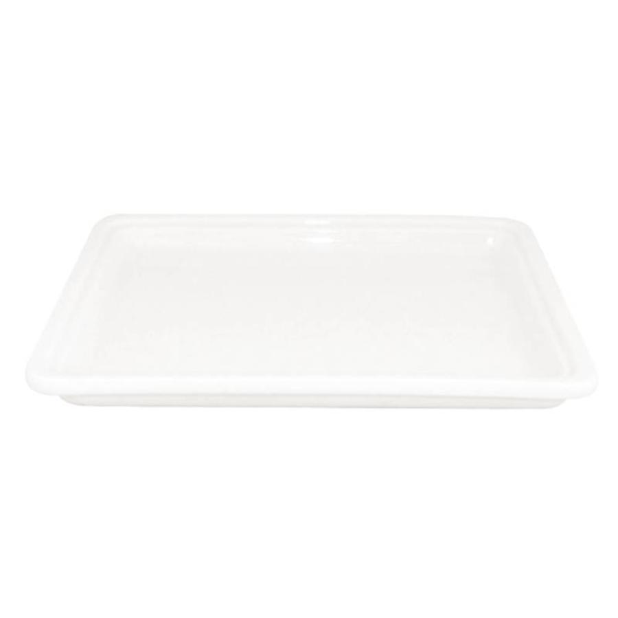 white GN 1/2 container | 2 formats