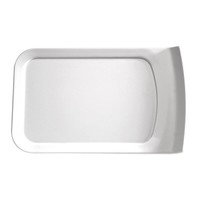 Rectangular Dish Melamine White | 4 Formats