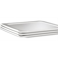 Rechthoekige Schaal Melamine Wit | 4 Formaten