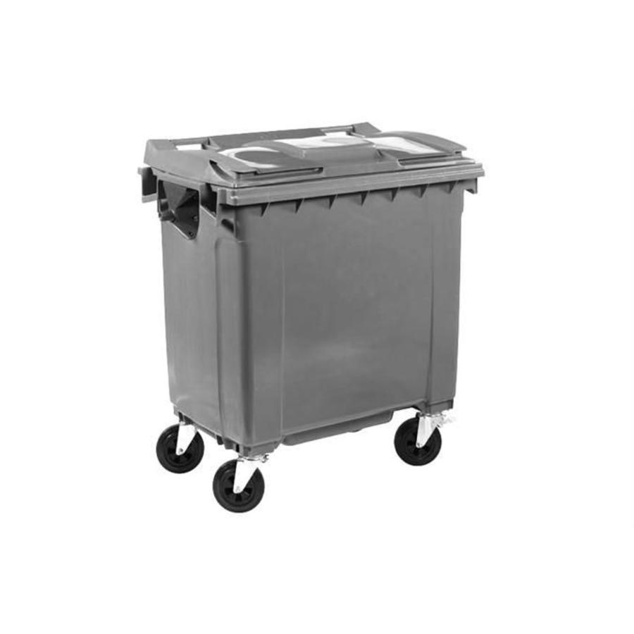 Plastic Waste Container Gray | 2 Formats