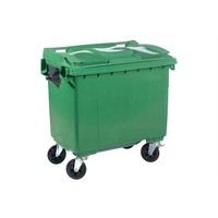 Kunststof Afvalcontainer Groen | 3 formaten