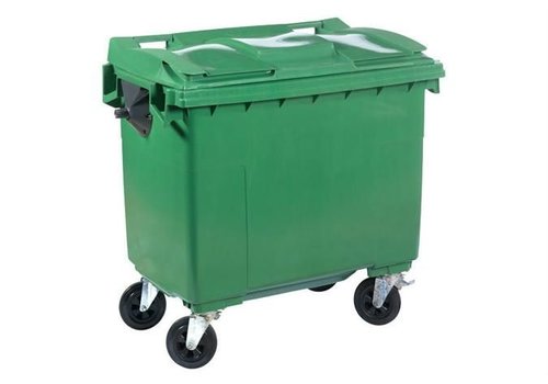  HorecaTraders Plastic Waste Container Green | 3 formats 