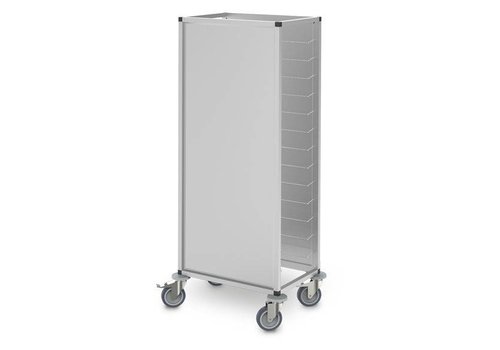  Hupfer Chariot de débarrassage de plateaux 13 x GN 1/1 | 53 x 32,5 cm 
