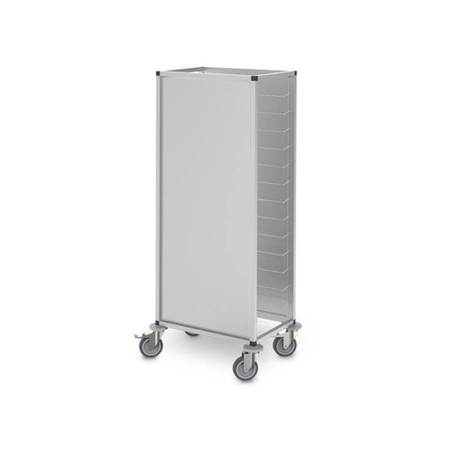  Hupfer Chariot de débarrassage de plateaux 13 x GN 1/1 | 53 x 32,5 cm 
