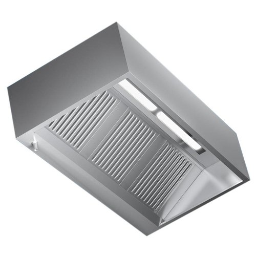  Combisteel Horeca Afzuigkap met Verlichting | 120x110x45 cm 