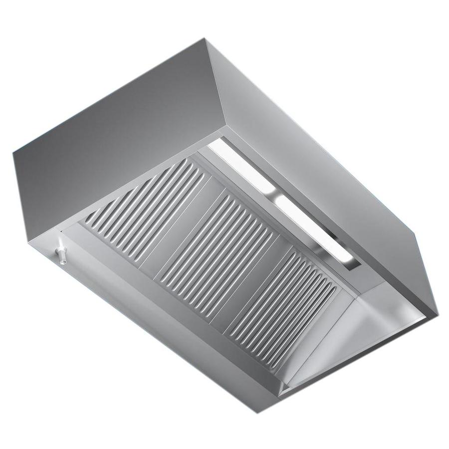 Catering Extractor Hood with Lighting | 120x110x45cm