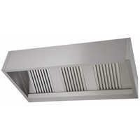 Stainless Steel Extractor for Catering without Motor | 200x100x40cm