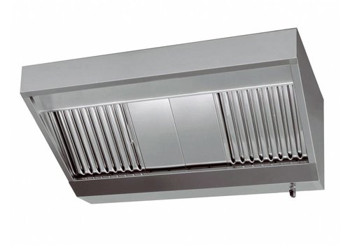  Combisteel Extractor hoods without motor 4 filters | 240x110x45cm 