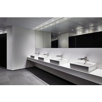 Airblade Wasserhahn AB 10 | Langer Hals | 1050 W | Edelstahl | 28,1 cm tief