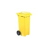 HorecaTraders Waste Container with Wheels 120 Liter | 5 Colors