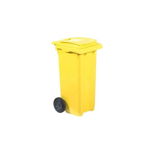  HorecaTraders Waste container with wheels 120 liters | 5 colors 