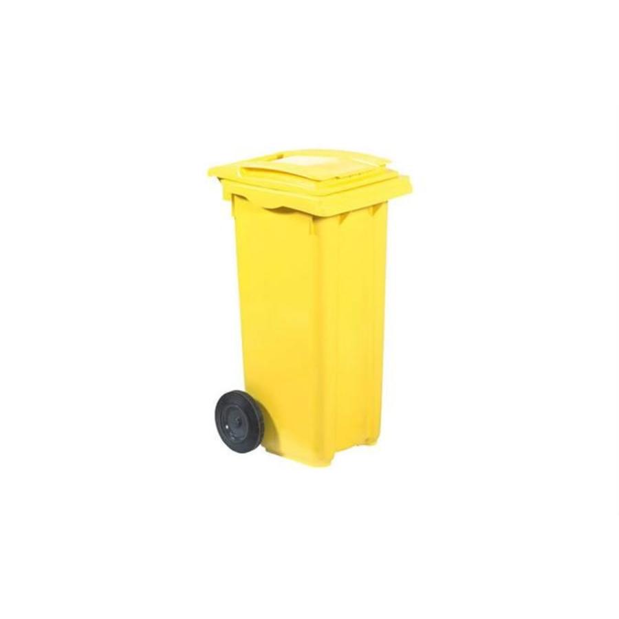 Conteneur à déchets à roulettes 120 litres | 5 couleurs
